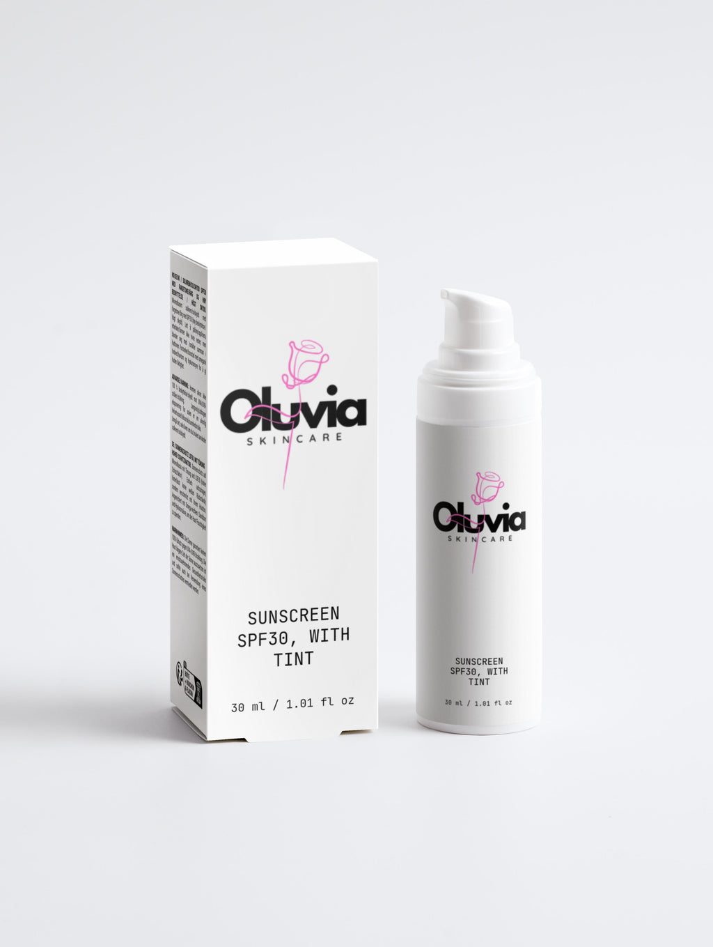 Sunscreen SPF30, with tint